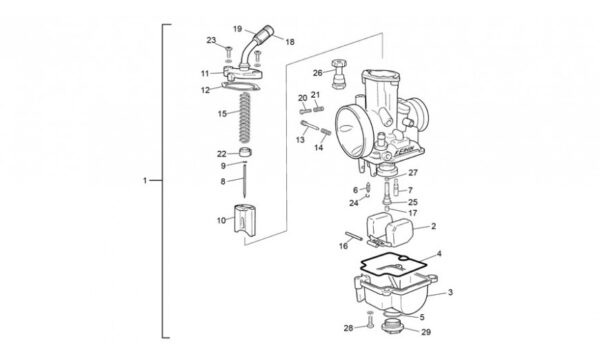 Carburador Keihin Trial