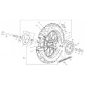 Rueda trasera Enduro 4T